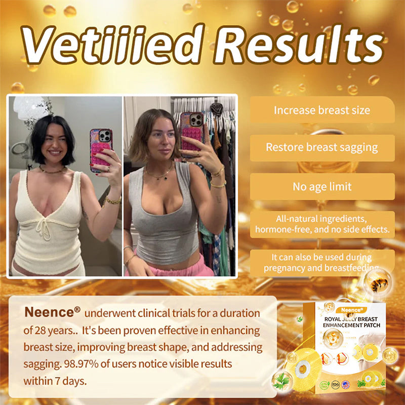 Wordkingยฎ Royal Jelly Breast Enhancement Patch ๐ Safe for use during breastfeeding (For concerns such as underdeveloped breasts, sagging, flatness, skin creases, and darkened nipples)