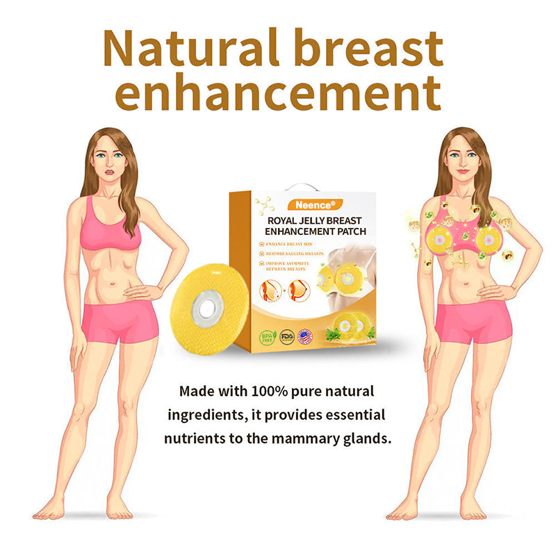 Wordkingยฎ Royal Jelly Breast Enhancement Patch ๐ Safe for use during breastfeeding (For concerns such as underdeveloped breasts, sagging, flatness, skin creases, and darkened nipples)