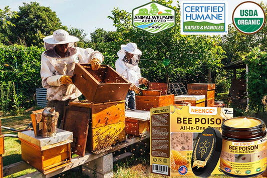 Crema todo en uno NEENCE® contra el veneno de abeja, aprobada por dermatólogos de EE. UU.