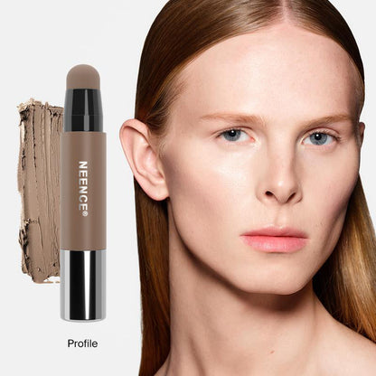 Last Day 70%OFF🔥 ContourCraft  Shaping Stick & Sculpt Brush – 9 Shade Precision Set