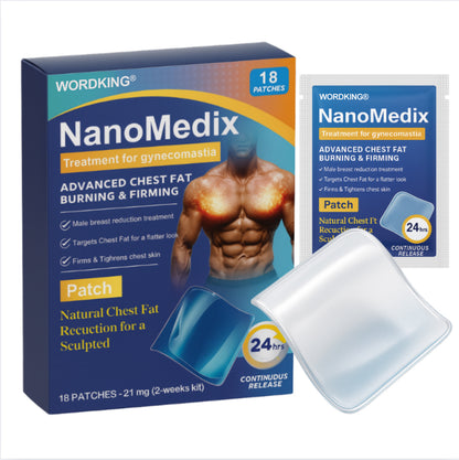 Wordking® NanoMedix Gynecomastia Chest Fatburn & Firm Patch