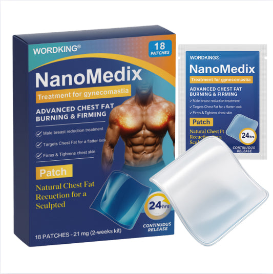 Wordking® NanoMedix Gynecomastia Chest Fatburn & Firm Patch
