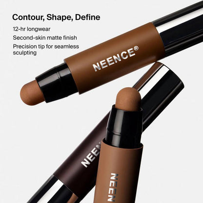 Last Day 70%OFF🔥 ContourCraft  Shaping Stick & Sculpt Brush – 9 Shade Precision Set