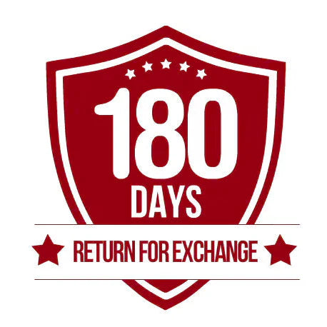 180-day money-back guarantee